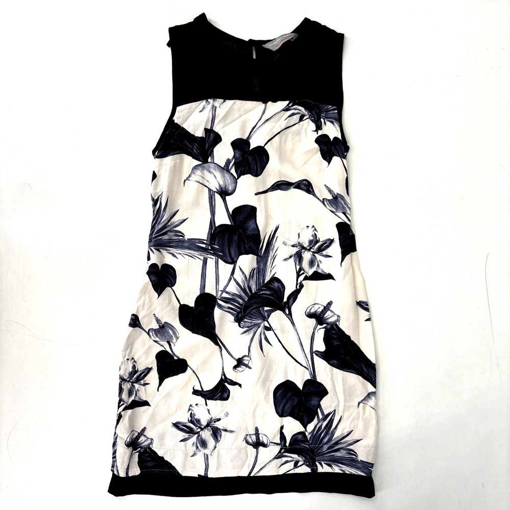 Dorothy Perkins Dress Womens 4 Floral Sleeveless Viscose Old Money Timeless - Picture 2 of 10